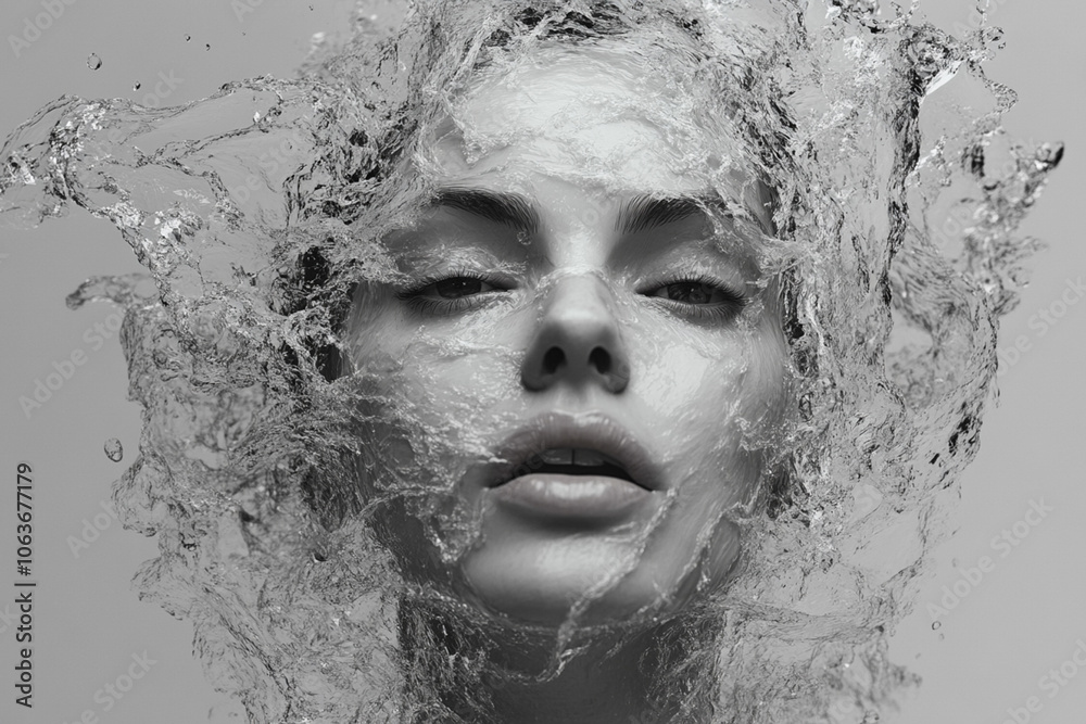 Ethereal Water Portrait of a Woman Ethereal Water Portrait of a Woman