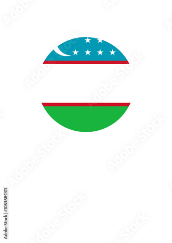 Uzbekistan flag on badge bag Free Download Uzbekistan flag on badge bag - GFXLoad