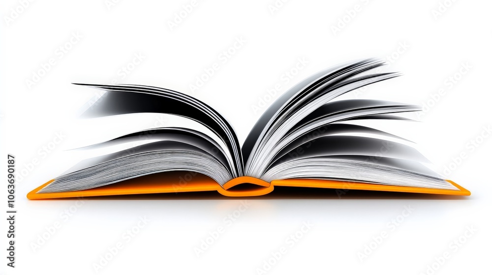 Open Book, Yellow Cover Open Book, Yellow Cover