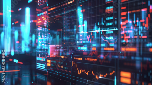 A visual of wealth growing through digital management tools  with stocks  bonds  and digital assets displayed on a financial dashboard.