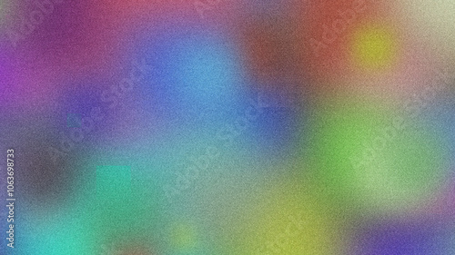 Smooth Gradient Poster with Subtle Grainy Texture for Artwork, Modern Gradient with Vibrant Colors and Grainy Noise for Posters