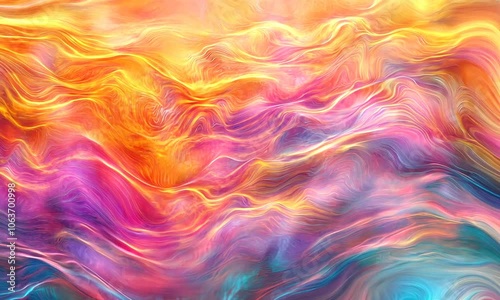 Wallpaper Mural Abstract swirling patterns in vibrant colors, evoking emotion and creativity. Torontodigital.ca