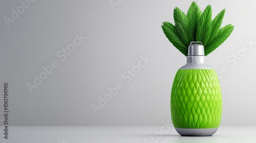 Green Pineapple Soda Siphon  photo