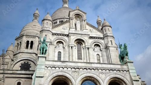 The Sacre-Coeur Basilica, Paris, France photo