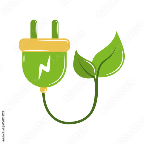 energy plug of bio renewable energy photo