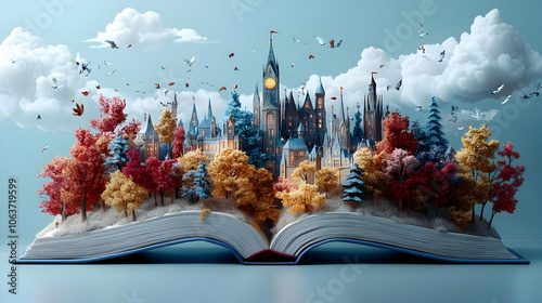 3D Illustration of a Citysc...