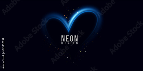 love frame design, abstract circle design