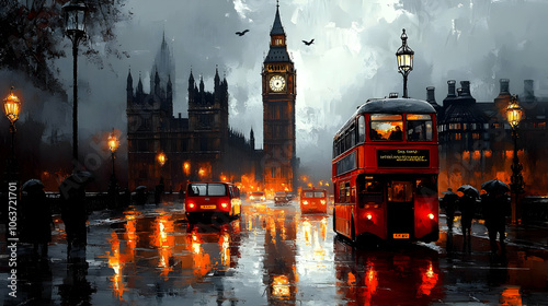 Rainy Night in the City - D...