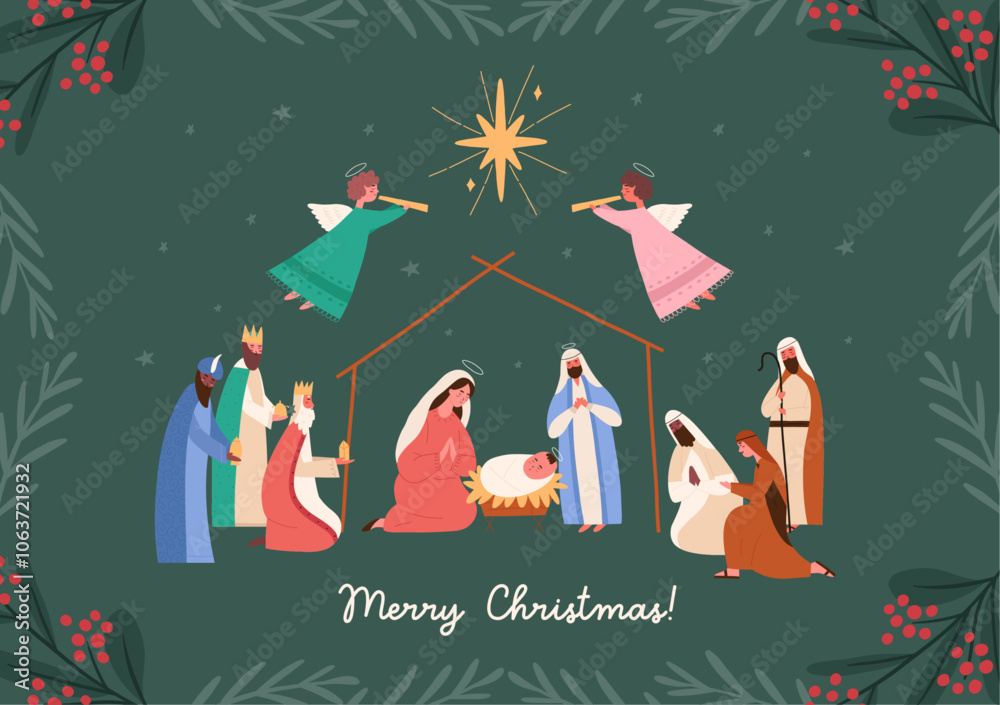 Animated Merry Christmas Nativity Scene Amazon.com : CHNYWORK 10x6.5ft