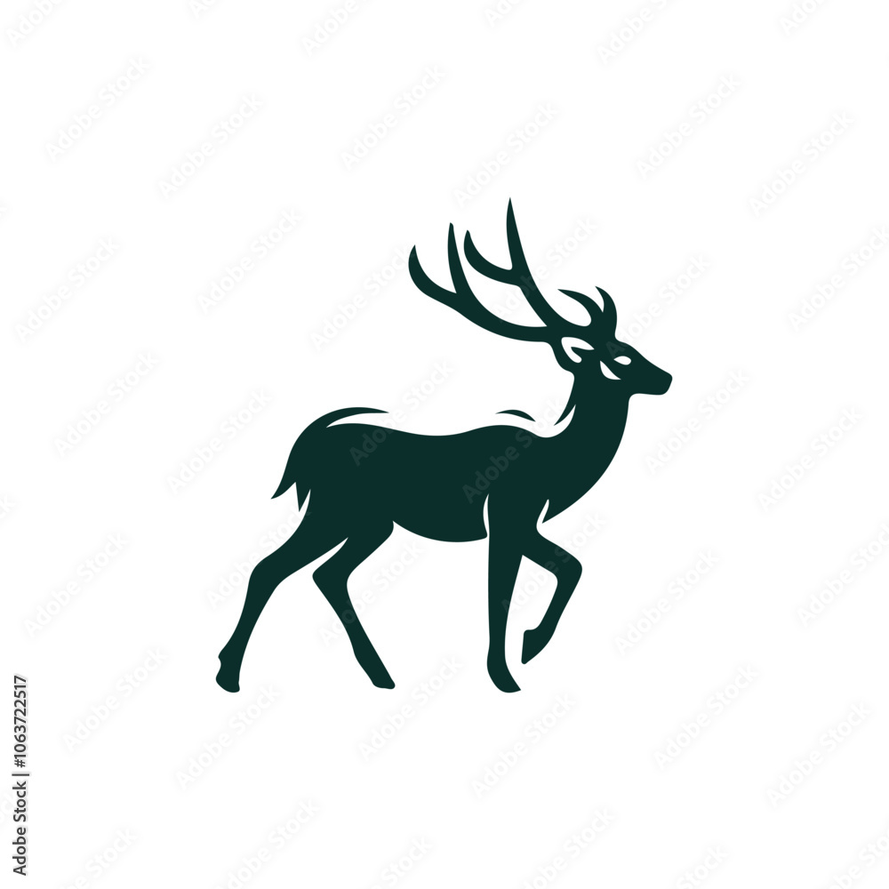 Deer Logo Design Deer Logo Design