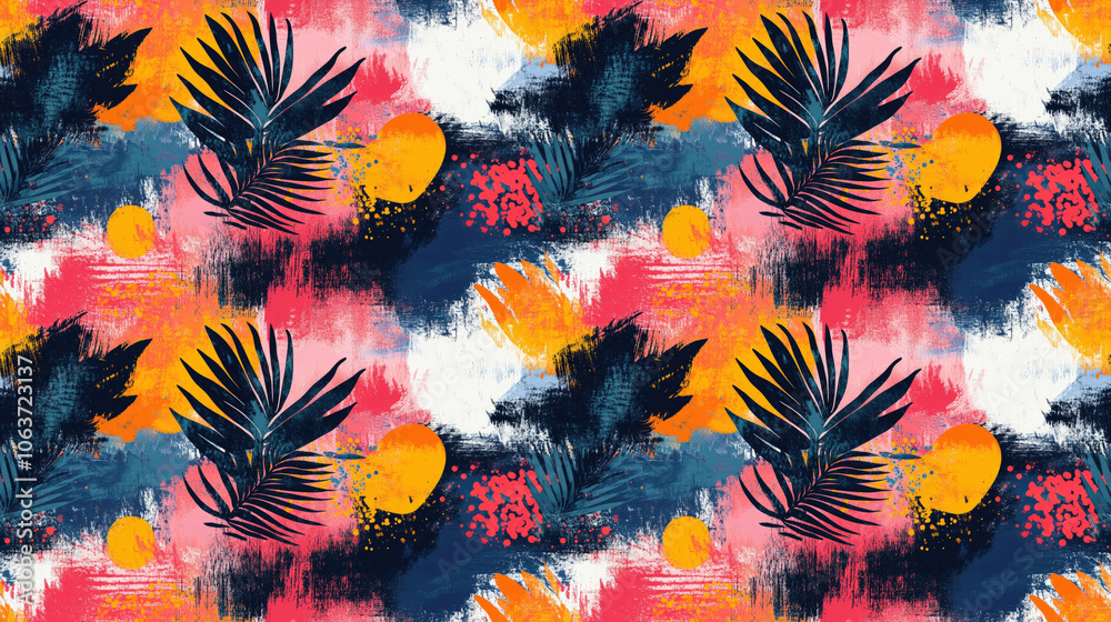Seamless pattern featuring a cool background with an abstract texture design ideal for modern artwork and textile applications Seamless pattern featuring a cool background with an abstract texture design ideal for modern artwork and textile applications