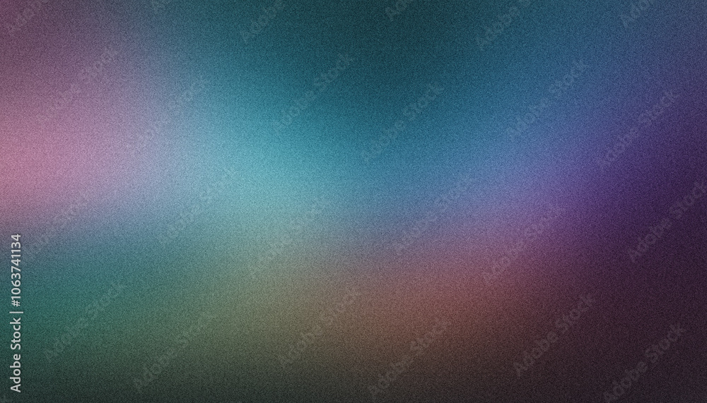 Abstract grainy gradient texture background fading from pink to blue and green, creating a visually appealing backdrop Abstract grainy gradient texture background fading from pink to blue and green, creating a visually appealing backdrop