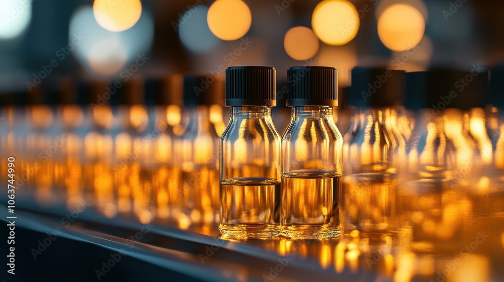 The Bottles in Golden Light The Bottles in Golden Light
