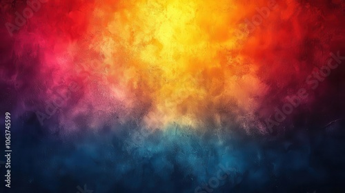 retro grainy color gradient background showcasing a blend of pink blue yellow purple orange and red creating a nostalgic and artistic texture perfect for banners and digital backgrounds