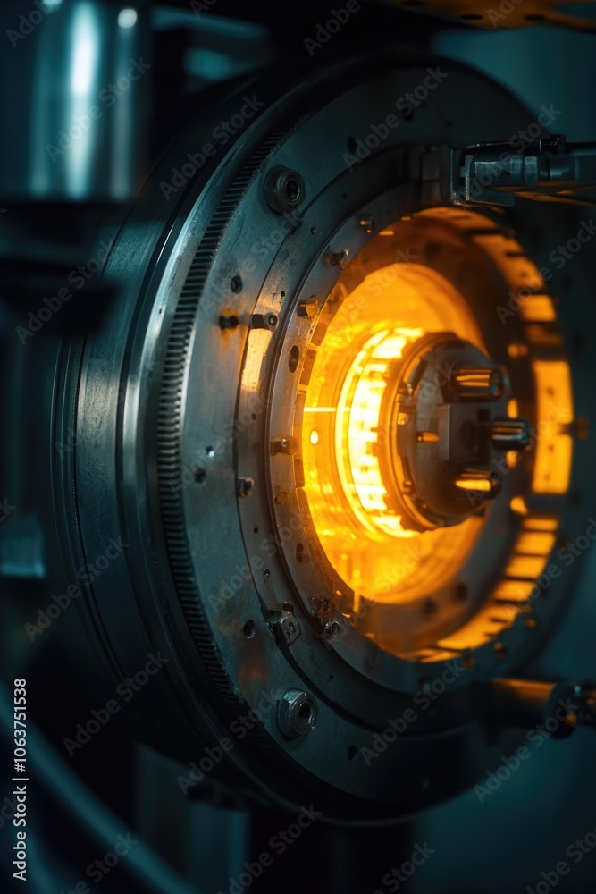 Machine Light Close-Up Machine Light Close-Up