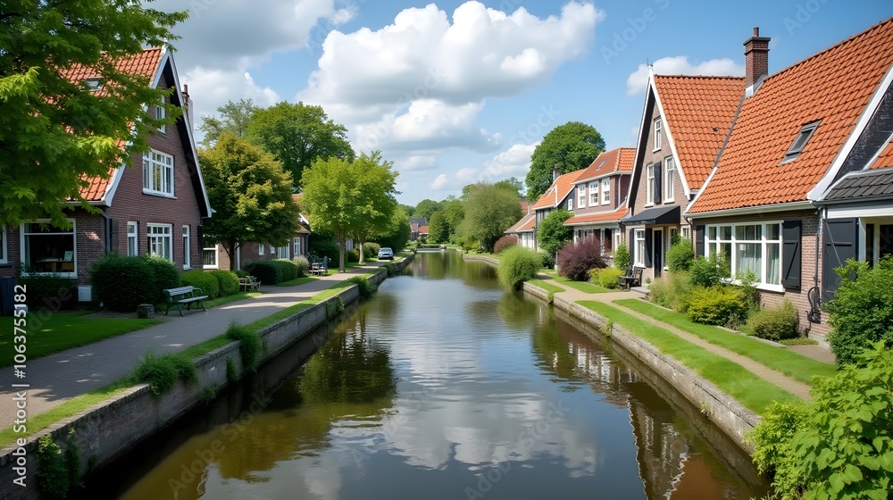 the village of Goethoorn in the netherlands the village of Goethoorn in the netherlands