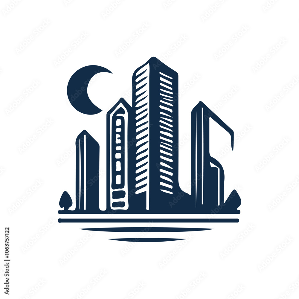 Obraz premium Building Logo Illustrations