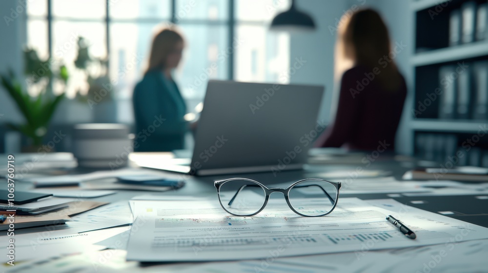 The Office with Glasses The Office with Glasses