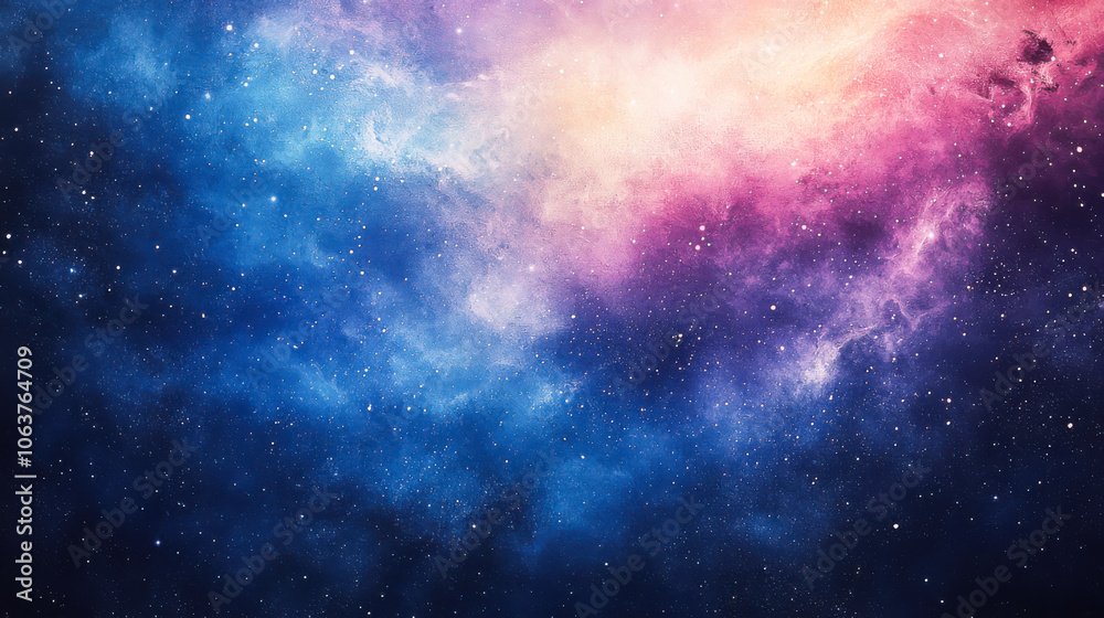 Fototapeta premium Abstract galaxy space background. night sky background