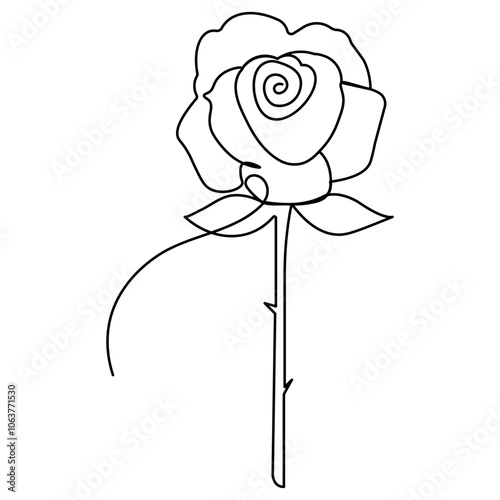 World earth hour single line art, continuous one line drawing of Isolated outline vector icon