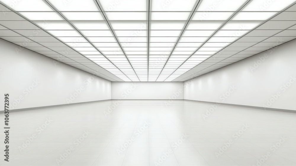 Bright and Clean Open Space with Soft Light Bright and Clean Open Space with Soft Light