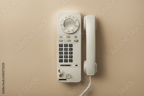 old telephone receiver photo