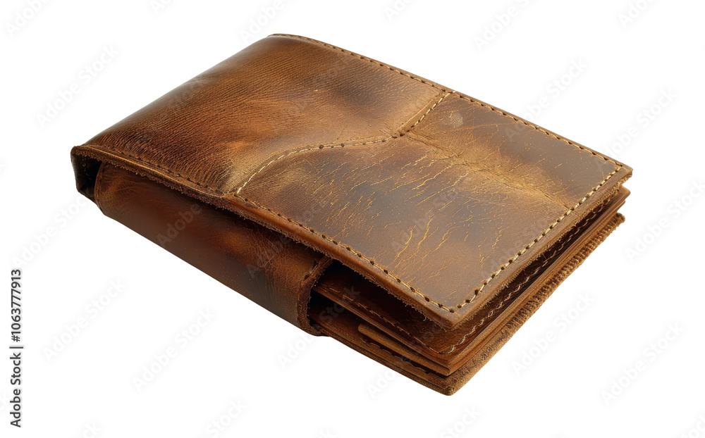 Stylish brown leather wallet with a classic design, perfect for everyday use and organization. Stylish brown leather wallet with a classic design, perfect for everyday use and organization.