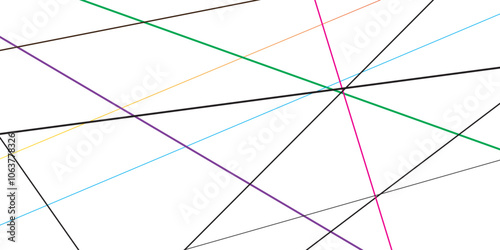 Abstract Colourful geometric Luxury premium line pattern on a transparent background.Vector illustration.