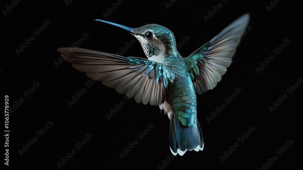 Fototapeta premium Hummingbird in Flight