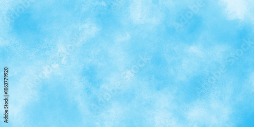 Vibrant clear blue sky with puffy and blurry natural clear clouds, The summer is colorful clearing day Good weather with natural clouds, Abstract blue color clouds background.