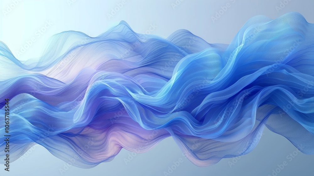 Abstract blue background, futuristic wavy vector illustration eps10 Abstract blue background, futuristic wavy vector illustration eps10