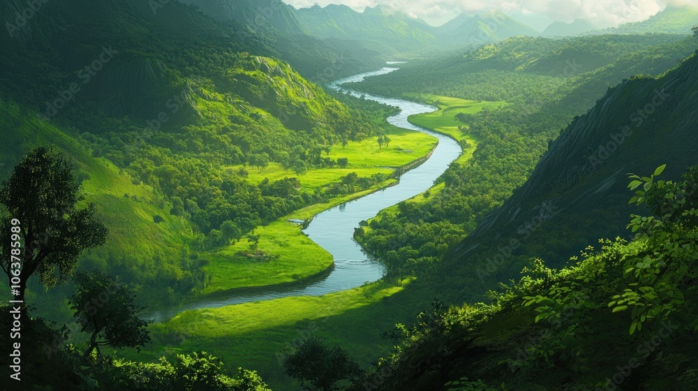Serene River Valley Serene River Valley