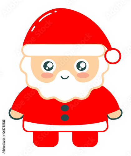 cartoon santa claus