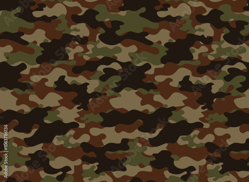 
army seamless camouflage background, military fabric texture, modern pattern