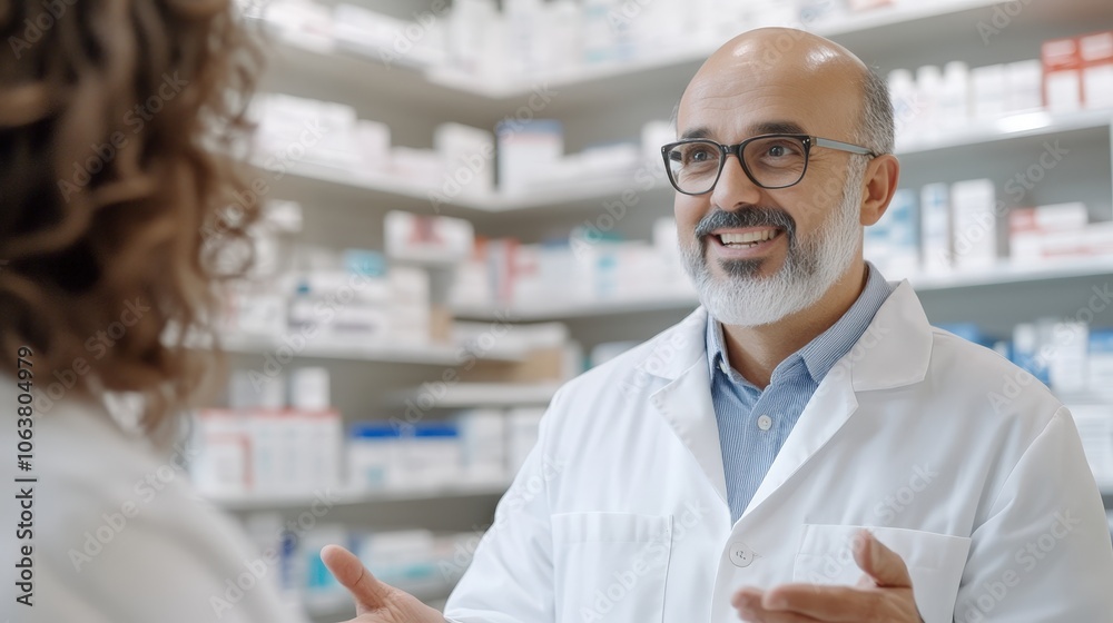 Experienced Pharmaceutical Sales Representative in Discussion Experienced Pharmaceutical Sales Representative in Discussion
