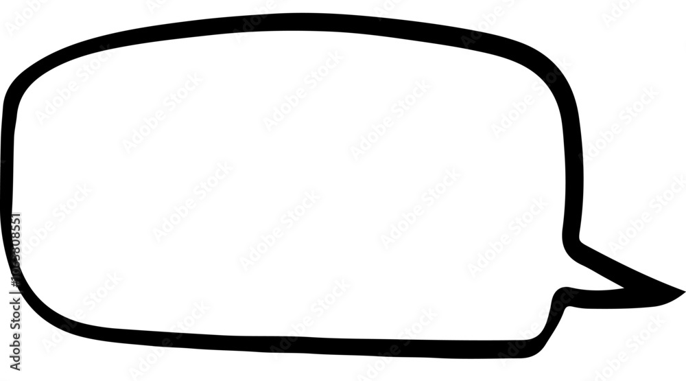 Speech bubble text box. Doodle comic text box. Speech bubble text box. Doodle comic text box.