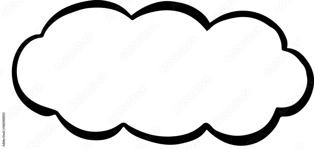 Speech bubble text box. Doodle comic text box. Speech bubble text box. Doodle comic text box.