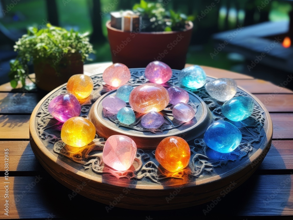 Energetically Charged Crystal Grid Energetically Charged Crystal Grid
