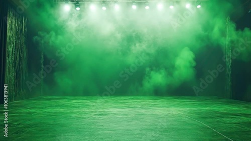 Green screen lighting for cinematic productions - High-end lighting setups specifically designed to meet the demands  photo