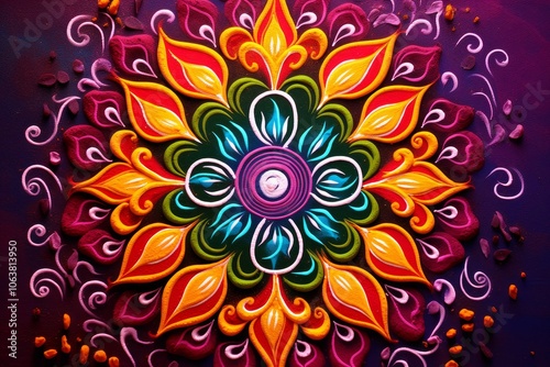 Diwali Rangoli: Vibrant Designs for the Festival of Lights