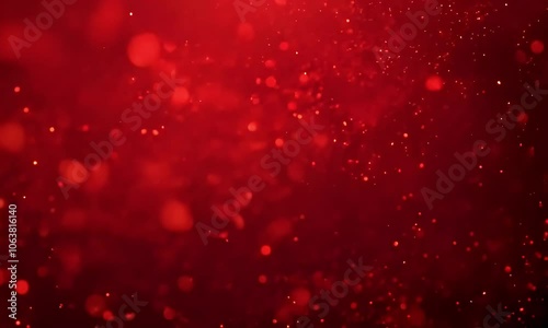 Red Abstract Background: A mesmerizing abstract background with a burst of red light and floating particles, perfect for creating a vibrant and energetic visual.  