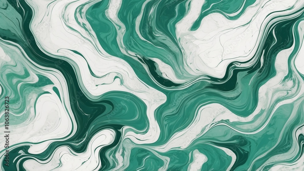 Elegant green and white marble texture for background and creative projects Elegant green and white marble texture for background and creative projects