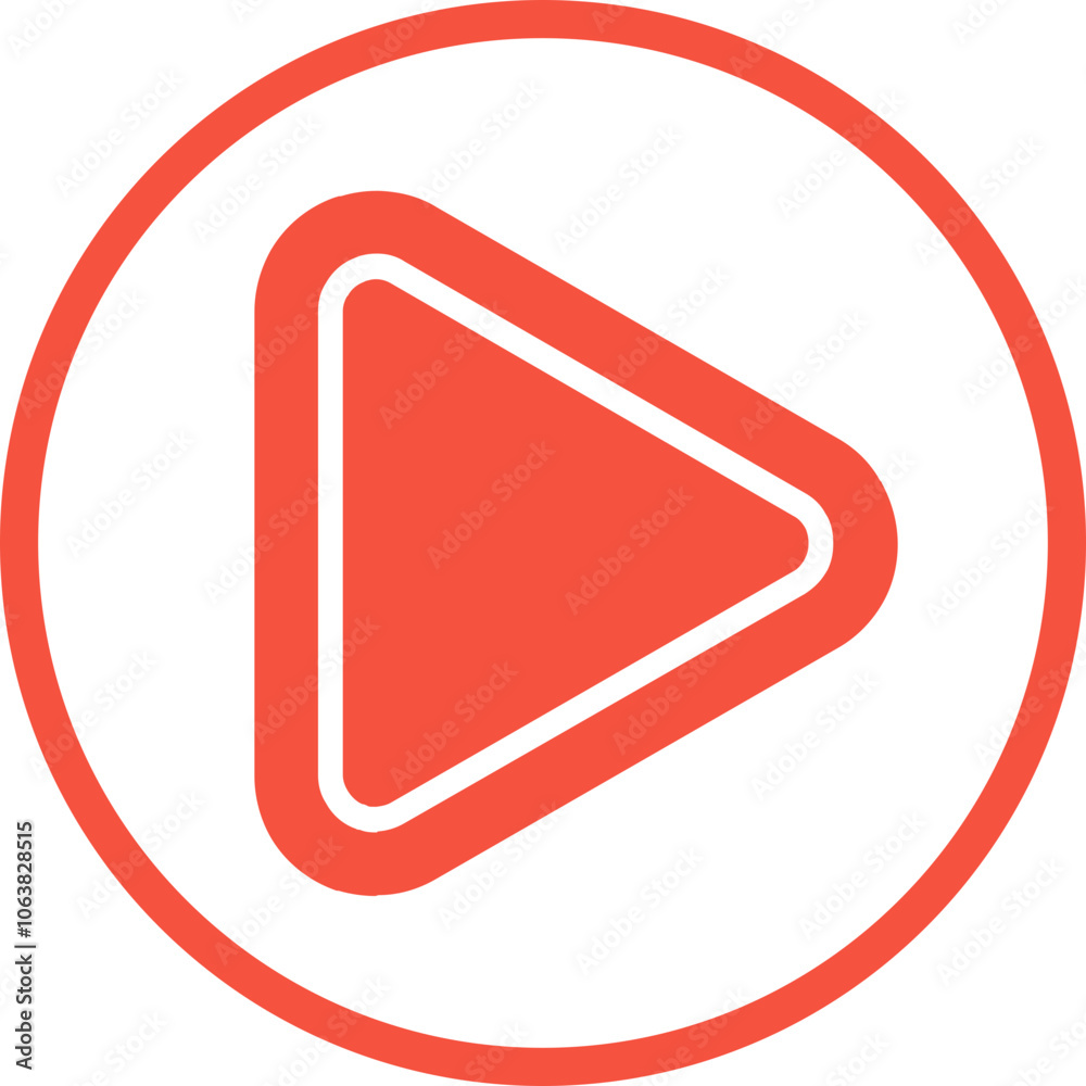 Play Button Vector Icon Desing Play Button Vector Icon Desing