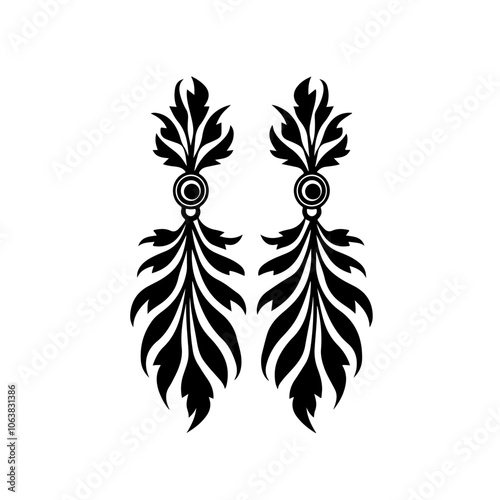 Earrings Vector Logo