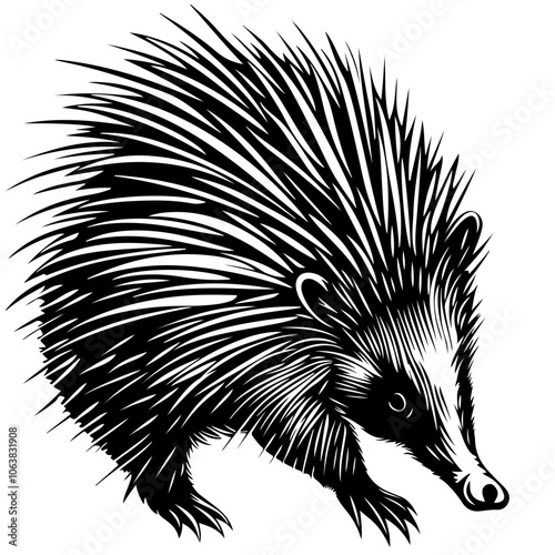 Echidna Vector Logo
