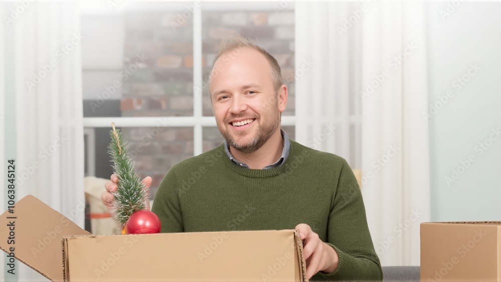 senior person holding a cardboard box senior person holding a cardboard box