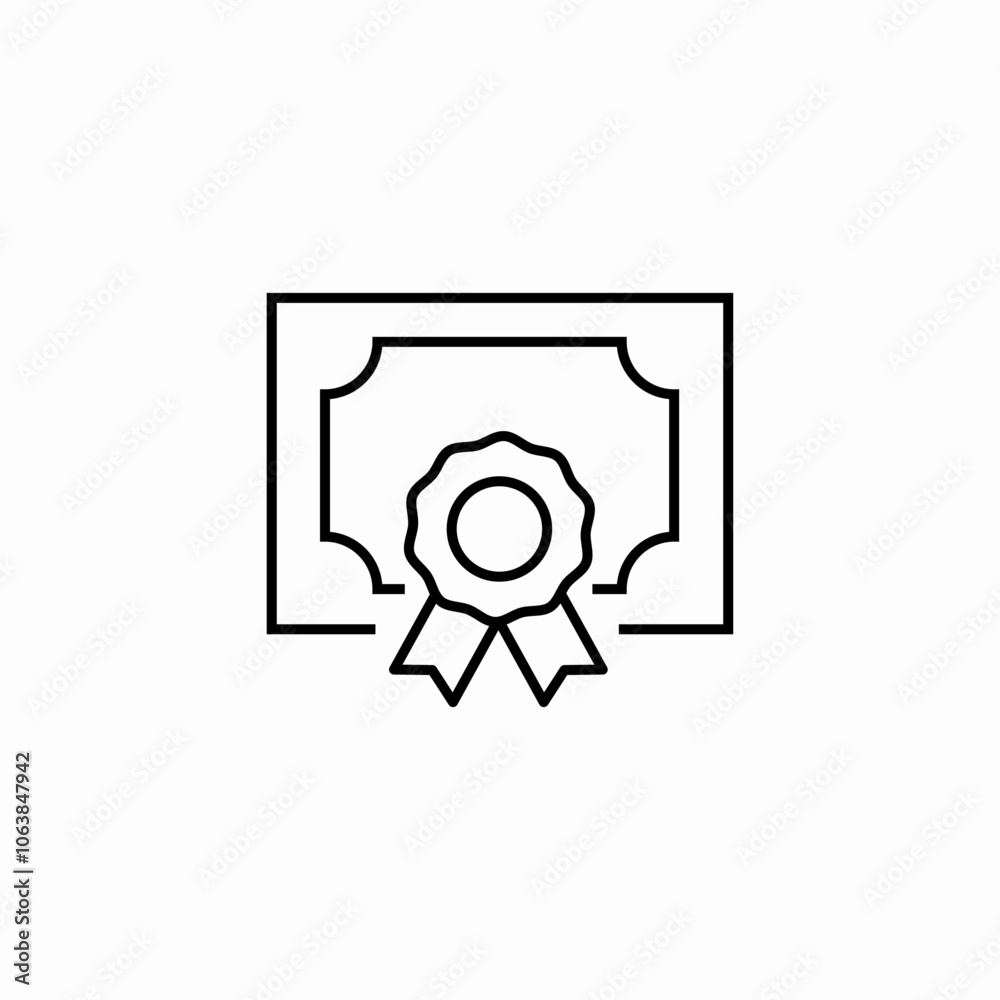 diploma certificate icon sign vector diploma certificate icon sign vector