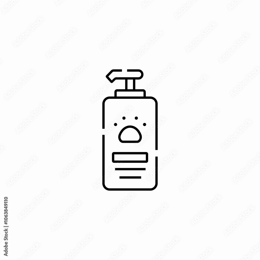 pet medicine liquid cream icon sign vector pet medicine liquid cream icon sign vector