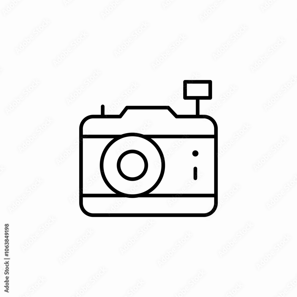 photo camera icon sign vector photo camera icon sign vector