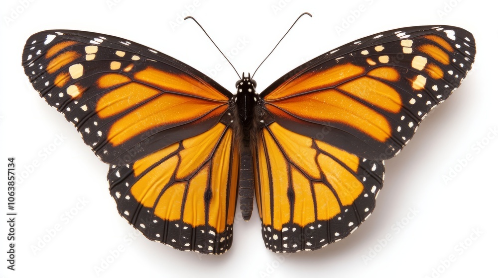 Fototapeta premium butterfly isolated on white